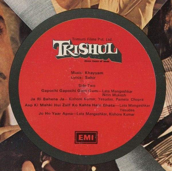 Khayyam, Sahir Ludhianvi - Trishul (Three Faces Of Man) (Vinyl)