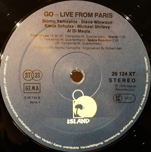 Stomu Yamashta's Go - Go Live From Paris (Vinyl) (2)