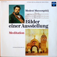 Modest Mussorgsky - Gerhard Eckle - Bilder Einer Ausstellung · Meditation (Vinyl)