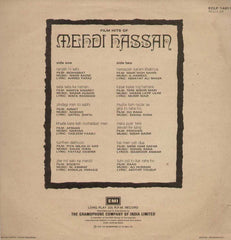 Mehdi Hassan - Film Hits Of Mehdi Hassan (Vinyl)