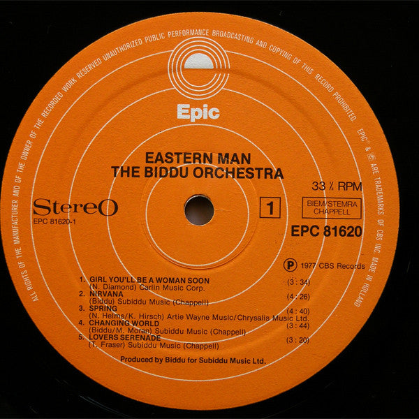 Biddu Orchestra - Eastern Man (Vinyl)