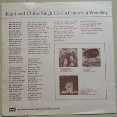 Jagjit & Chitra Singh - Live In Concert At Wembley (Vinyl)