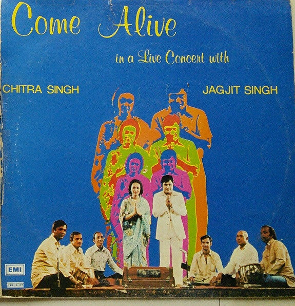 Jagjit & Chitra Singh - Come Alive (In A Live Concert With Chitra Singh & Jagjit Singh) (Vinyl) (2)