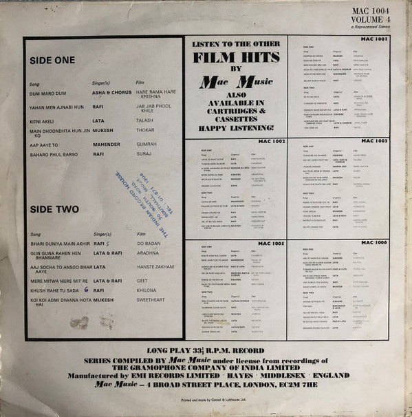 Various - Film Hits - Volume 4 (Vinyl)