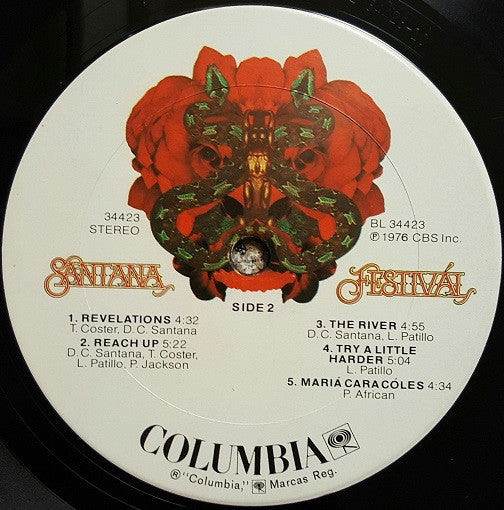 Santana - Festivál (Vinyl)