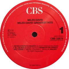 Miles Davis - Miles Davis' Greatest Hits (Vinyl)