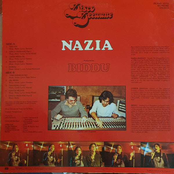 Nazia Hassan - Disco Deewane (Vinyl)