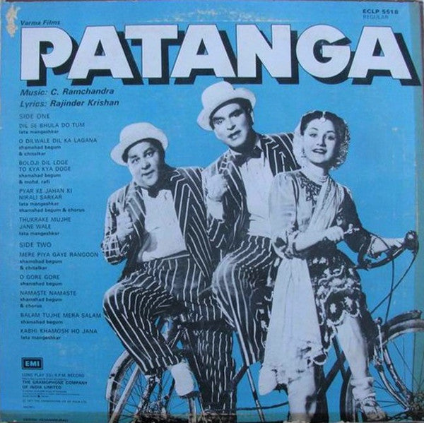 C. Ramchandra, Rajinder Krishan - Patanga (Vinyl)