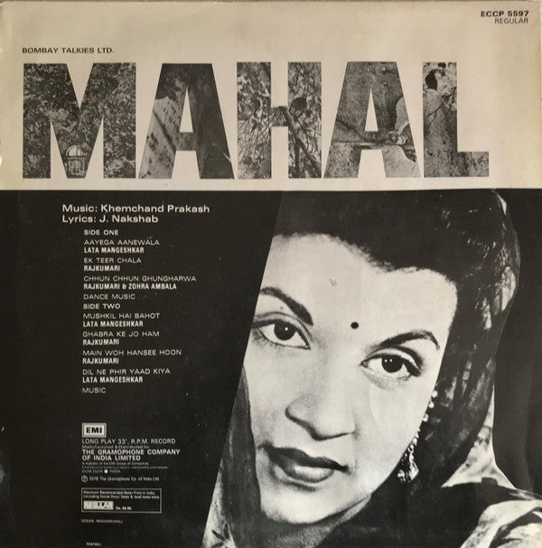 Khemchand Prakash, J. Nakshab - Mahal (Vinyl)